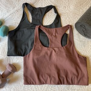 Girlfriend Collective Paloma Sports Bra Rose Quart